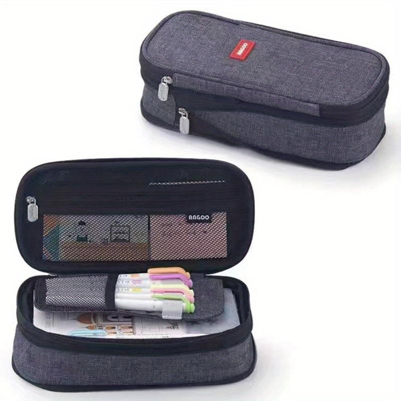 Large Capacity Retractable Pencil Case for Students