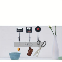 Retro Style Nail Hanger for Backpacks, Headsets & Stationery