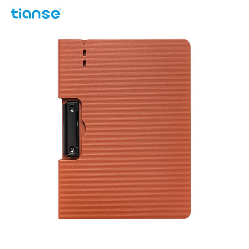 TIANSE Clipboard Folder A4 Size Single Clip 100 Sheet Capacity Waterproof