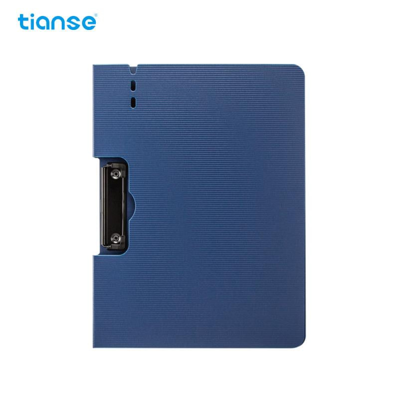 TIANSE Clipboard Folder A4 Size Single Clip 100 Sheet Capacity Waterproof