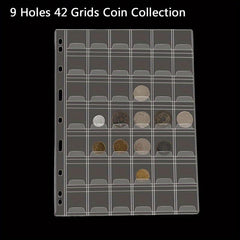 Coin Stamp Collection Inner Page 20 Grids Storage Book