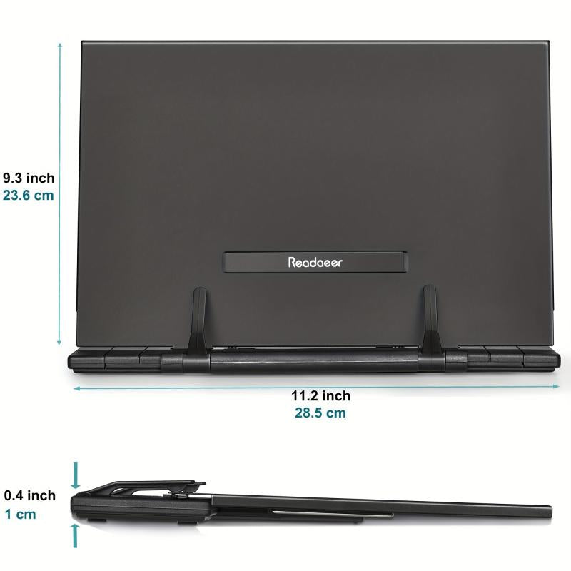 Readaeer Metal Book Stand For Desktop Portable Document Holder