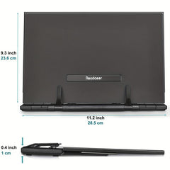 Readaeer Metal Book Stand For Desktop Portable Document Holder