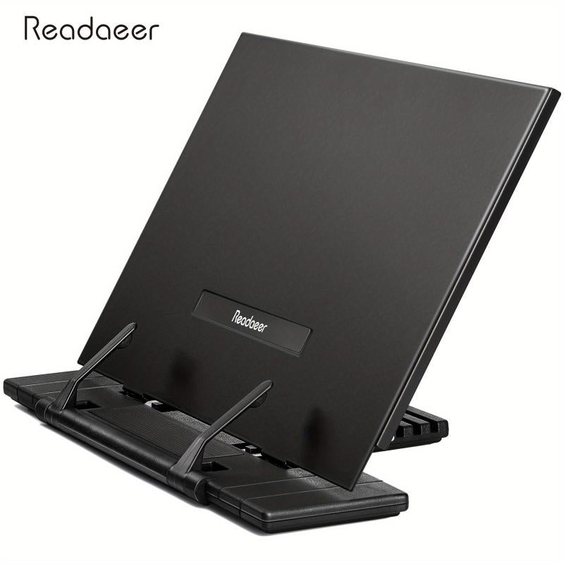 Readaeer Metal Book Stand For Desktop Portable Document Holder