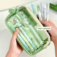 Large Capacity Pencil Case Portable Stationery Bag