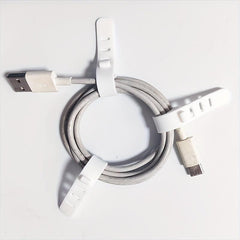 10pcs Desk Wire Organizer Cable Ties Zip Ties Adhesive Cord Clips