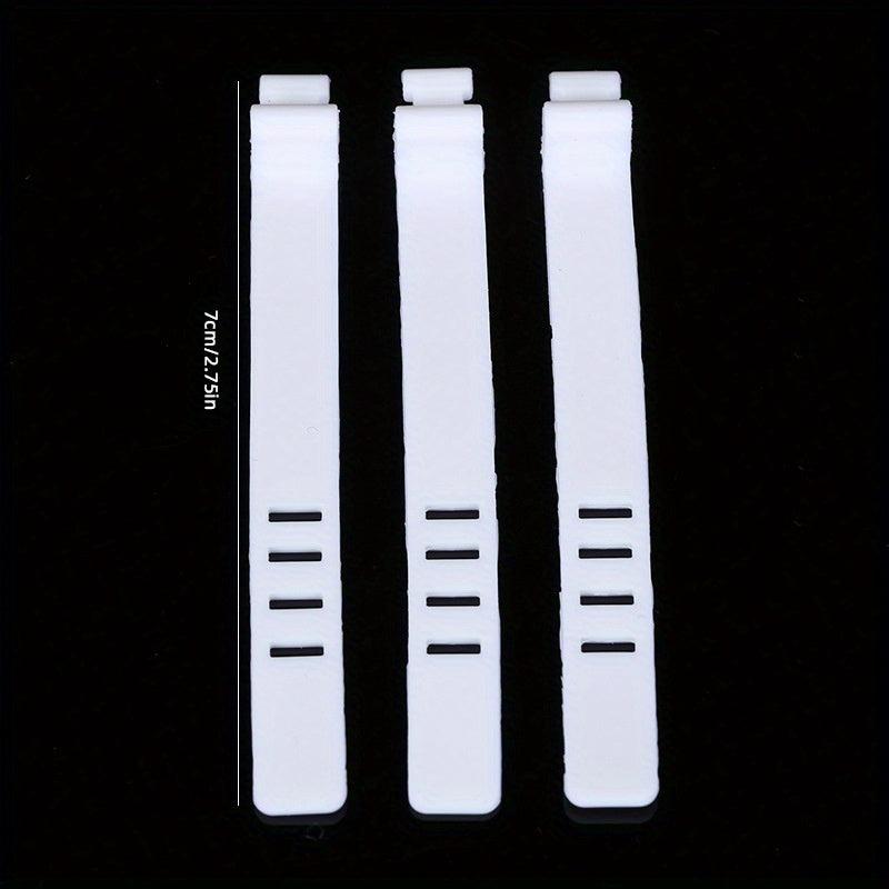 10pcs Desk Wire Organizer Cable Ties Zip Ties Adhesive Cord Clips