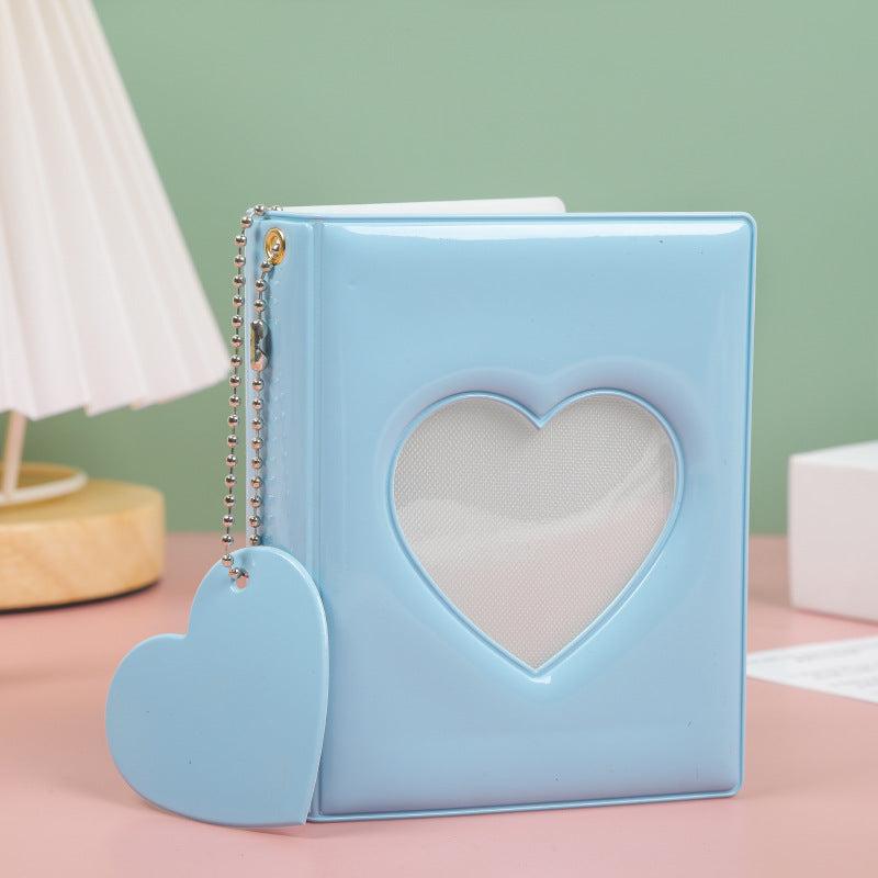 3in Love Photo Album Small Card Storage Book