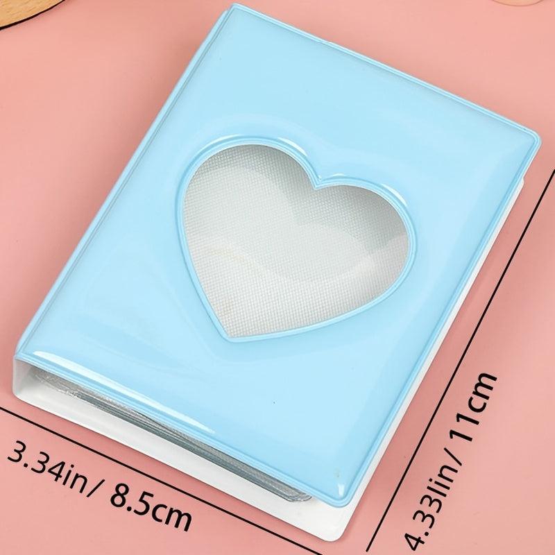 3in Love Photo Album Small Card Storage Book