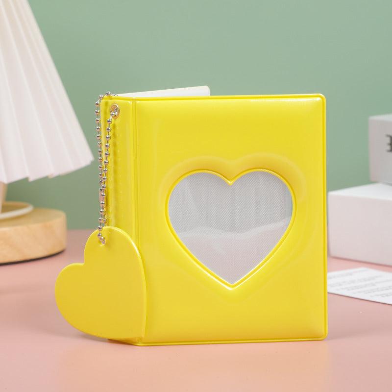 3in Love Photo Album Small Card Storage Book