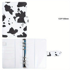 Stylish A6 Leopard Budget Binder Planner