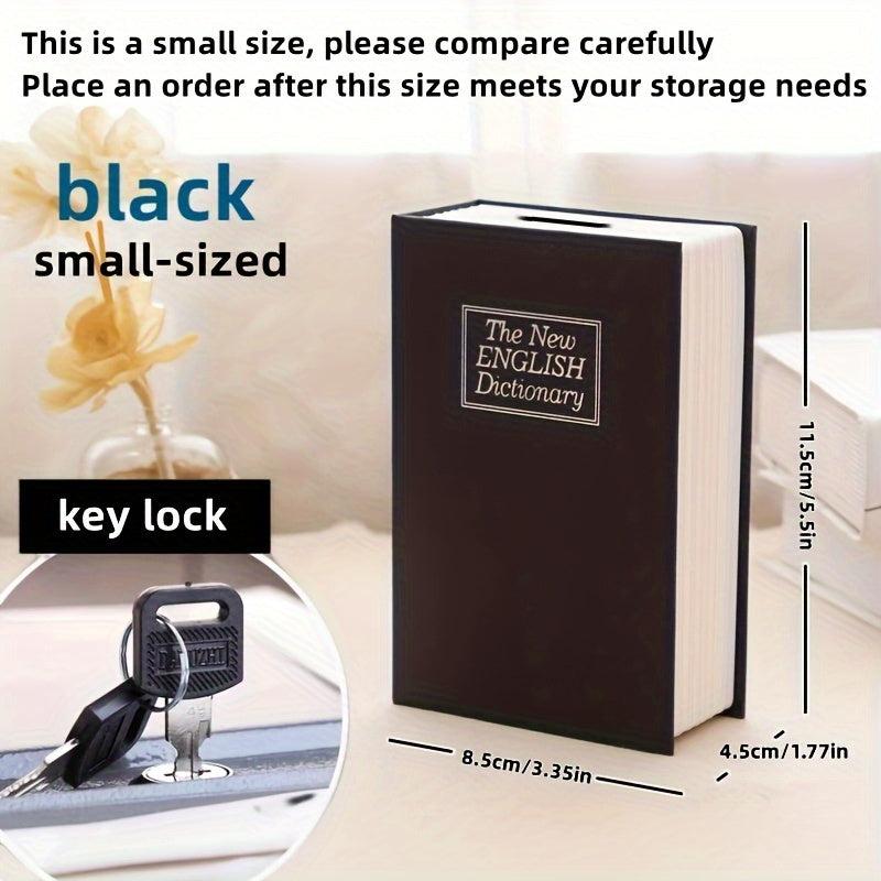Book Money Box With Password Lock Safe Hidden Secret Storage Box