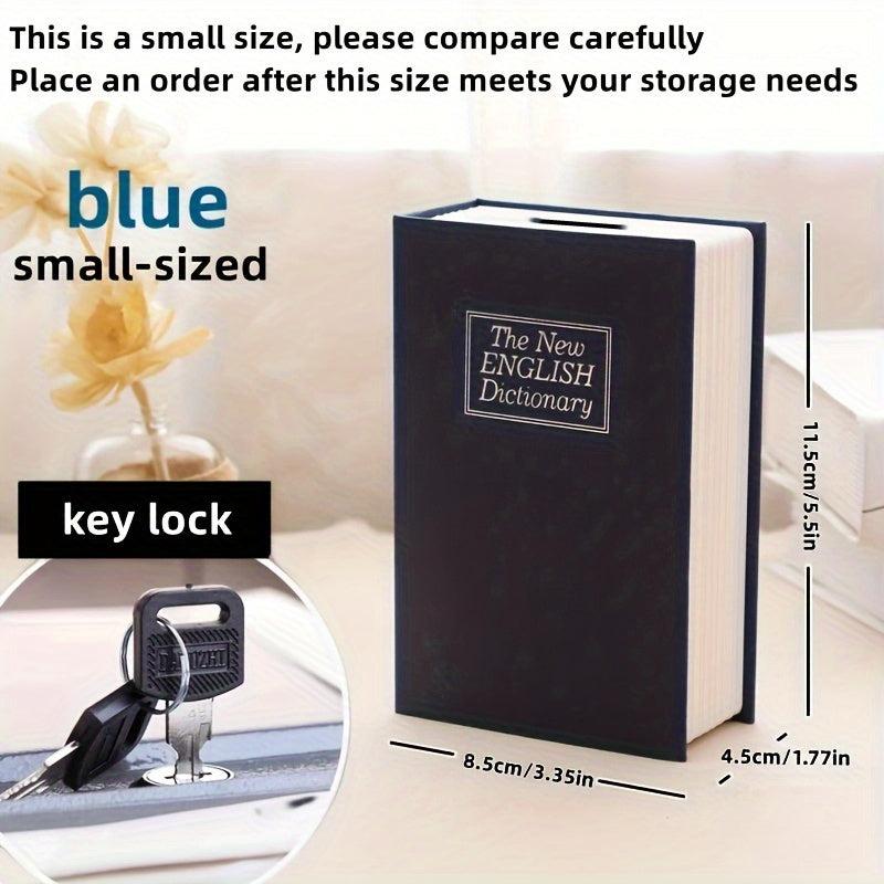 Book Money Box With Password Lock Safe Hidden Secret Storage Box