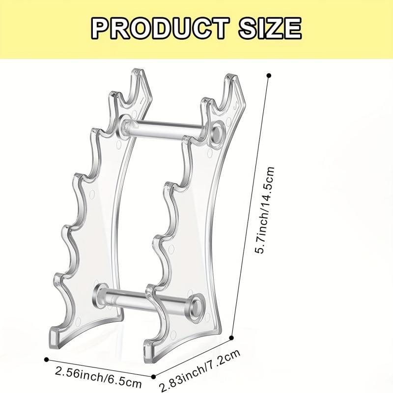 Set Of 2 Pen Display Stand 6 Slots Pen Holder