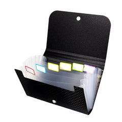 A6 Accordion File Folder 7-Layer Waterproof with Tabs
