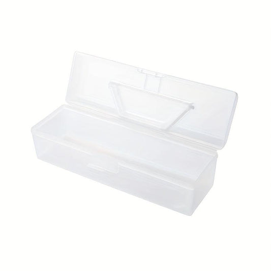 Plastic Student Art Tool Box Calligraphy Brush Paint Pen Storage Box