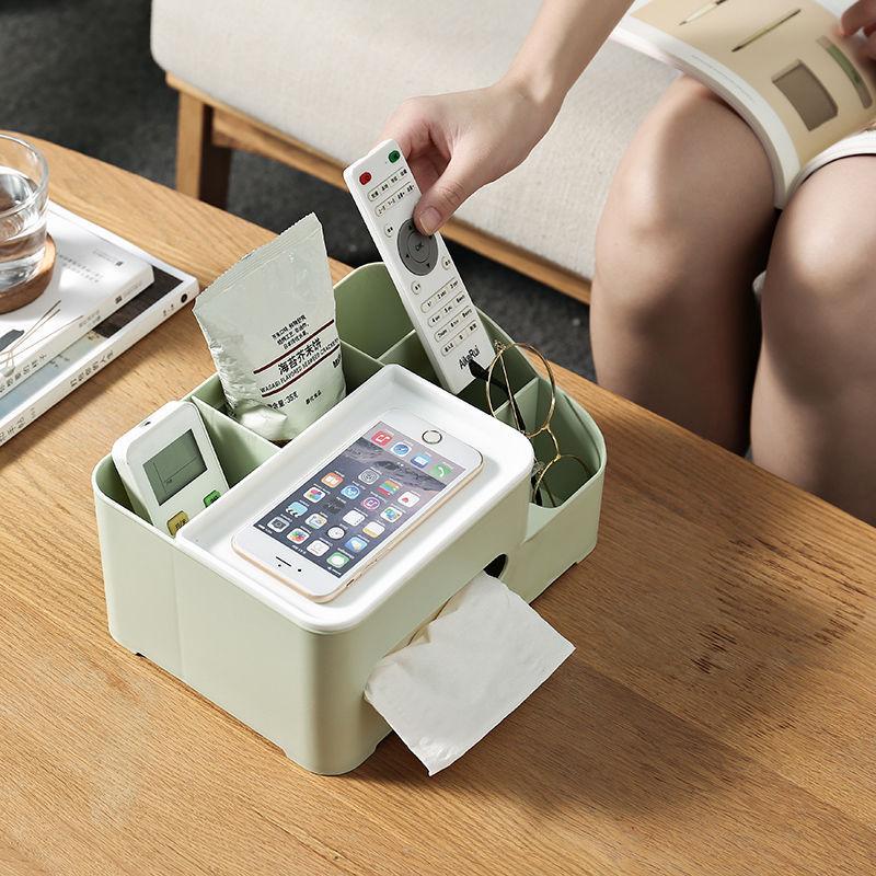 Nordic Style Remote Control and Desktop Paper Box
