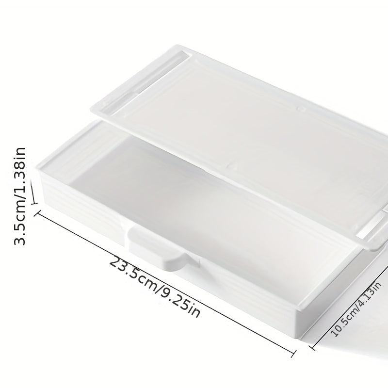 Office Desk Storage Drawer Box Non Punching Adhesive Organizer