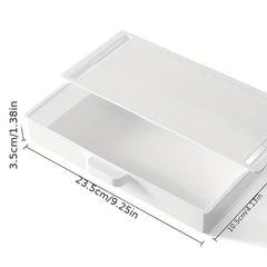 Office Desk Storage Drawer Box Non Punching Adhesive Organizer