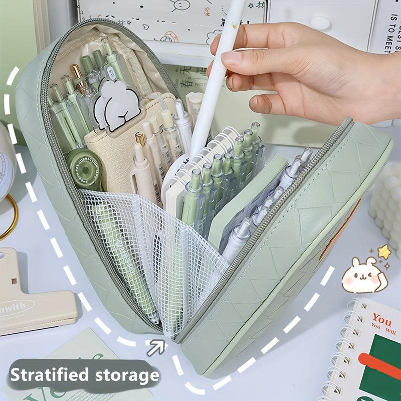 Large Capacity Pencil Case Multifunctional Stationery Storage Bag