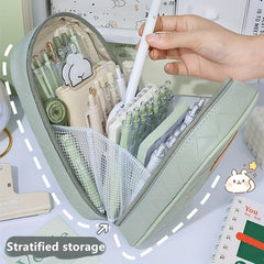 Large Capacity Pencil Case Multifunctional Stationery Storage Bag