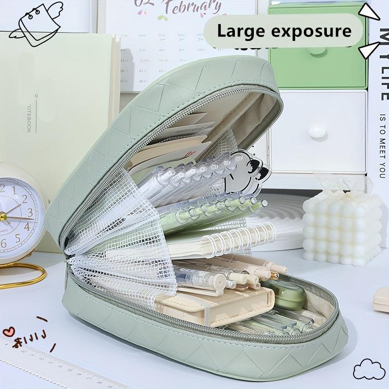 Large Capacity Pencil Case Multifunctional Stationery Storage Bag