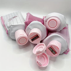 Toothpaste Pencil Case & Sharpener Strawberry Pattern School Supply
