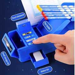 Deformation Pencil Case w/ Password Lock for Students
