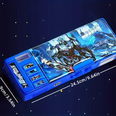 Deformation Pencil Case w/ Password Lock for Students