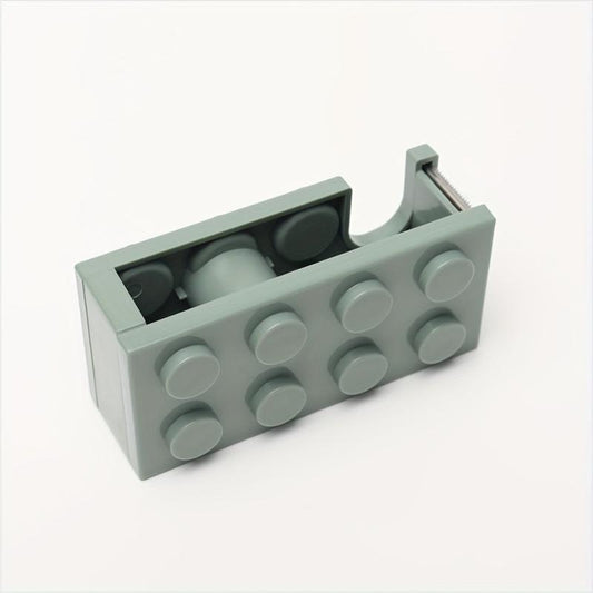 Building Block Adhesive Tape Holder with Cutter