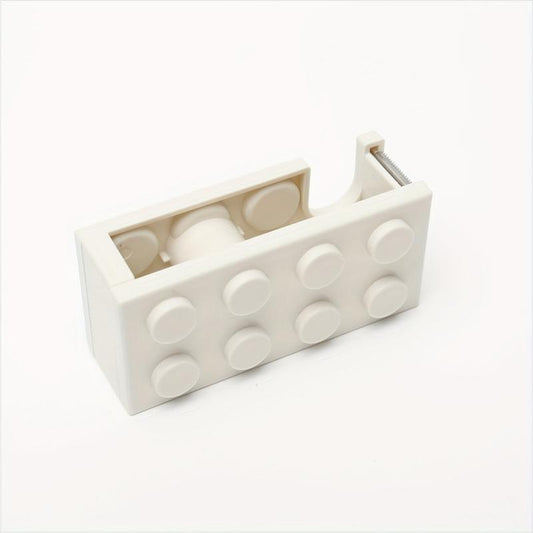 Building Block Adhesive Tape Holder with Cutter