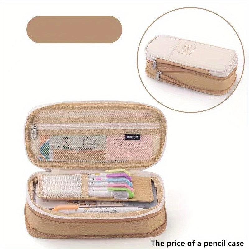 Multifunctional Creative Pen Case Makeup Storage Bag Large Capacity Pencil Case