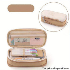 Multifunctional Creative Pen Case Makeup Storage Bag Large Capacity Pencil Case