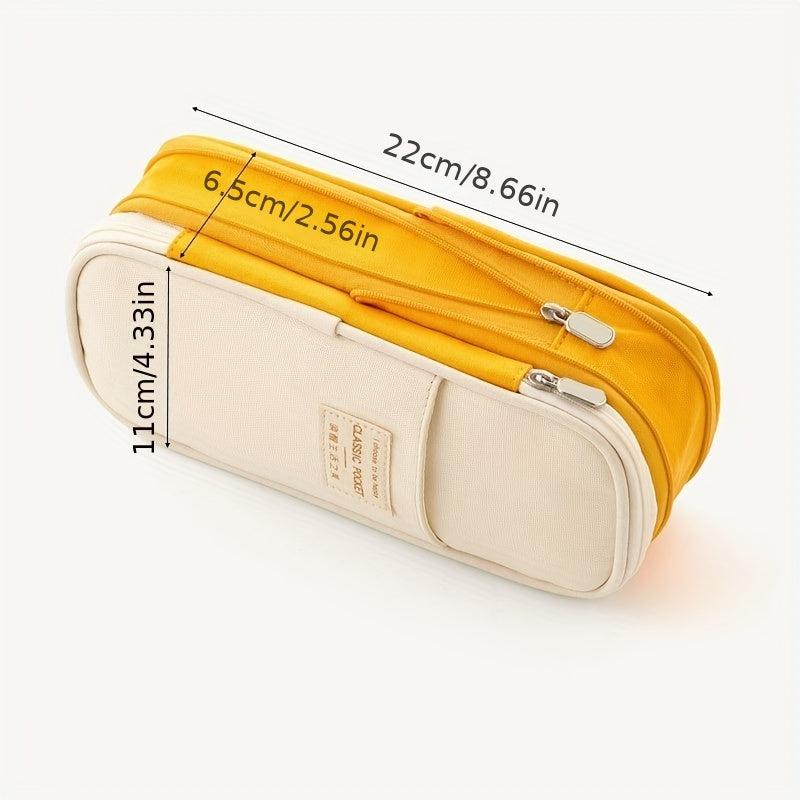 Multifunctional Creative Pen Case Makeup Storage Bag Large Capacity Pencil Case