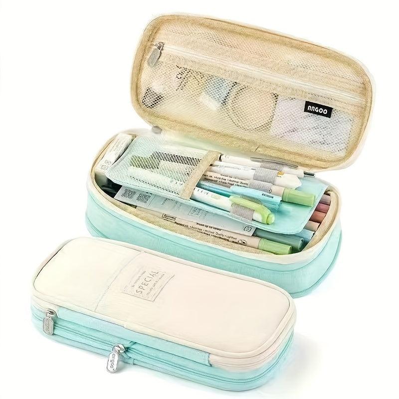 Multifunctional Creative Pen Case Makeup Storage Bag Large Capacity Pencil Case