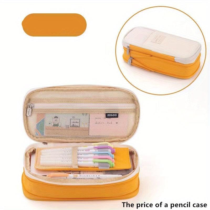 Multifunctional Creative Pen Case Makeup Storage Bag Large Capacity Pencil Case