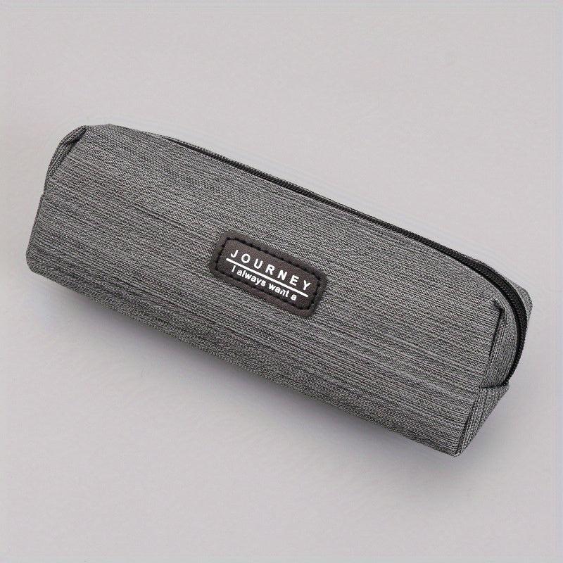 Creative Pencil Cases Carry Zipper Pen Box Oxford Cloth Pencil Bag