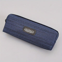 Creative Pencil Cases Carry Zipper Pen Box Oxford Cloth Pencil Bag