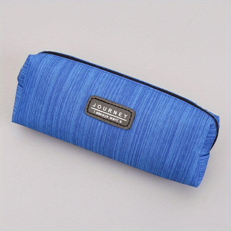 Creative Pencil Cases Carry Zipper Pen Box Oxford Cloth Pencil Bag