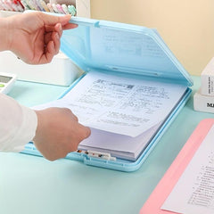 File Box with Paper Clip Board