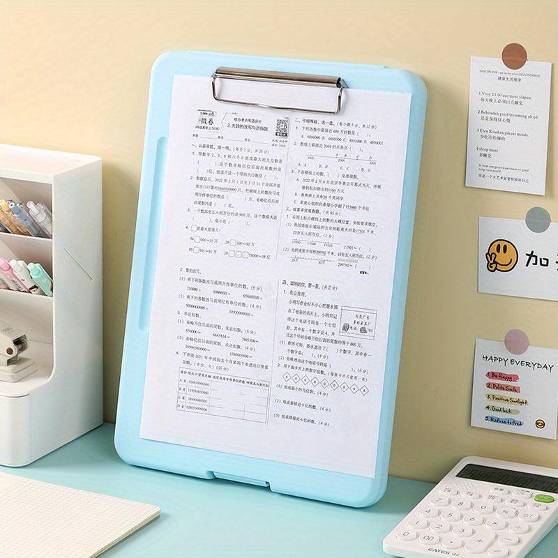 File Box with Paper Clip Board