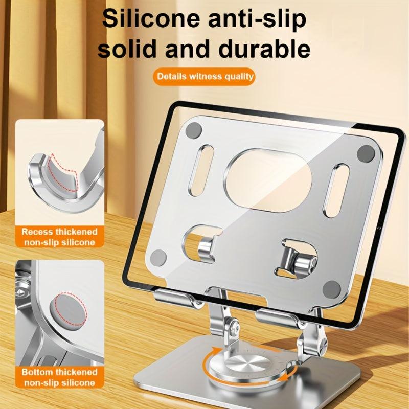 360u00b0 Rotation Tablet Phone Stand Adjustable Height Anti Slip Stand