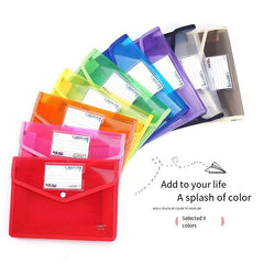 FC Colorful File Bag Student File Storage Bag