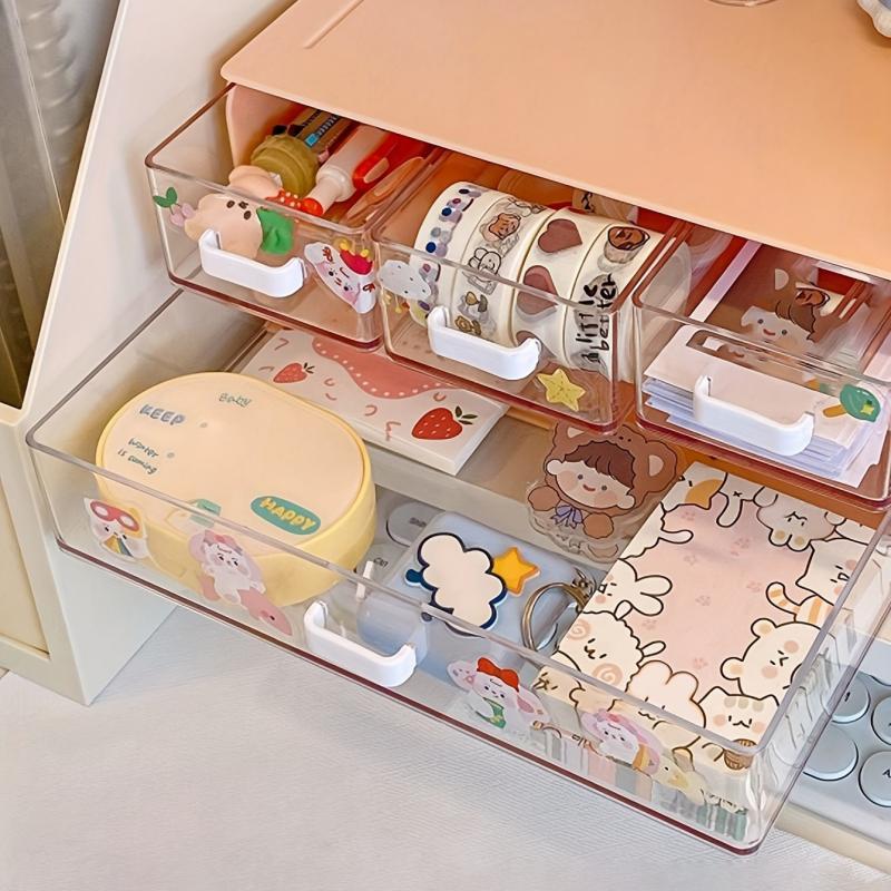 Colorful Multifunctional Storage Box - Random Selection