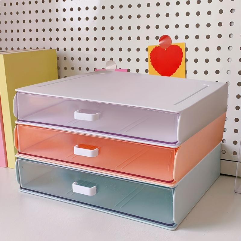 Colorful Multifunctional Storage Box - Random Selection