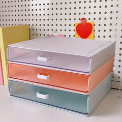 Colorful Multifunctional Storage Box - Random Selection