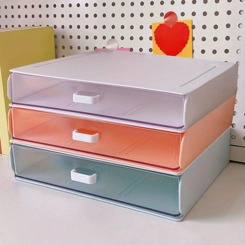 Colorful Multifunctional Storage Box - Random Selection