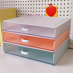 Colorful Multifunctional Storage Box - Random Selection