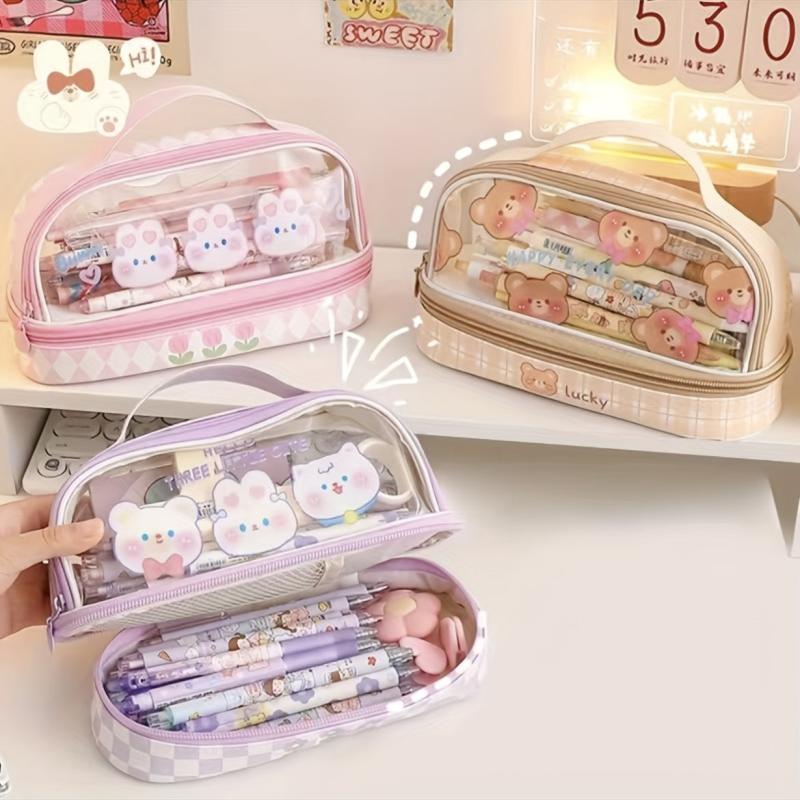 Cartoon Pencil Case for Junior High School Students
