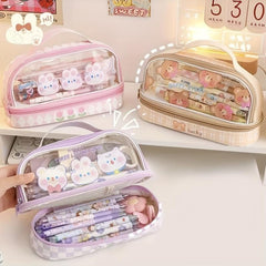 Cartoon Pencil Case for Junior High School Students